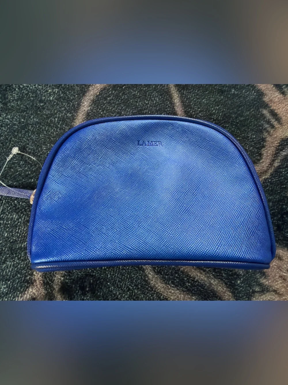 La Mer Royal Blue Cosmetic Case